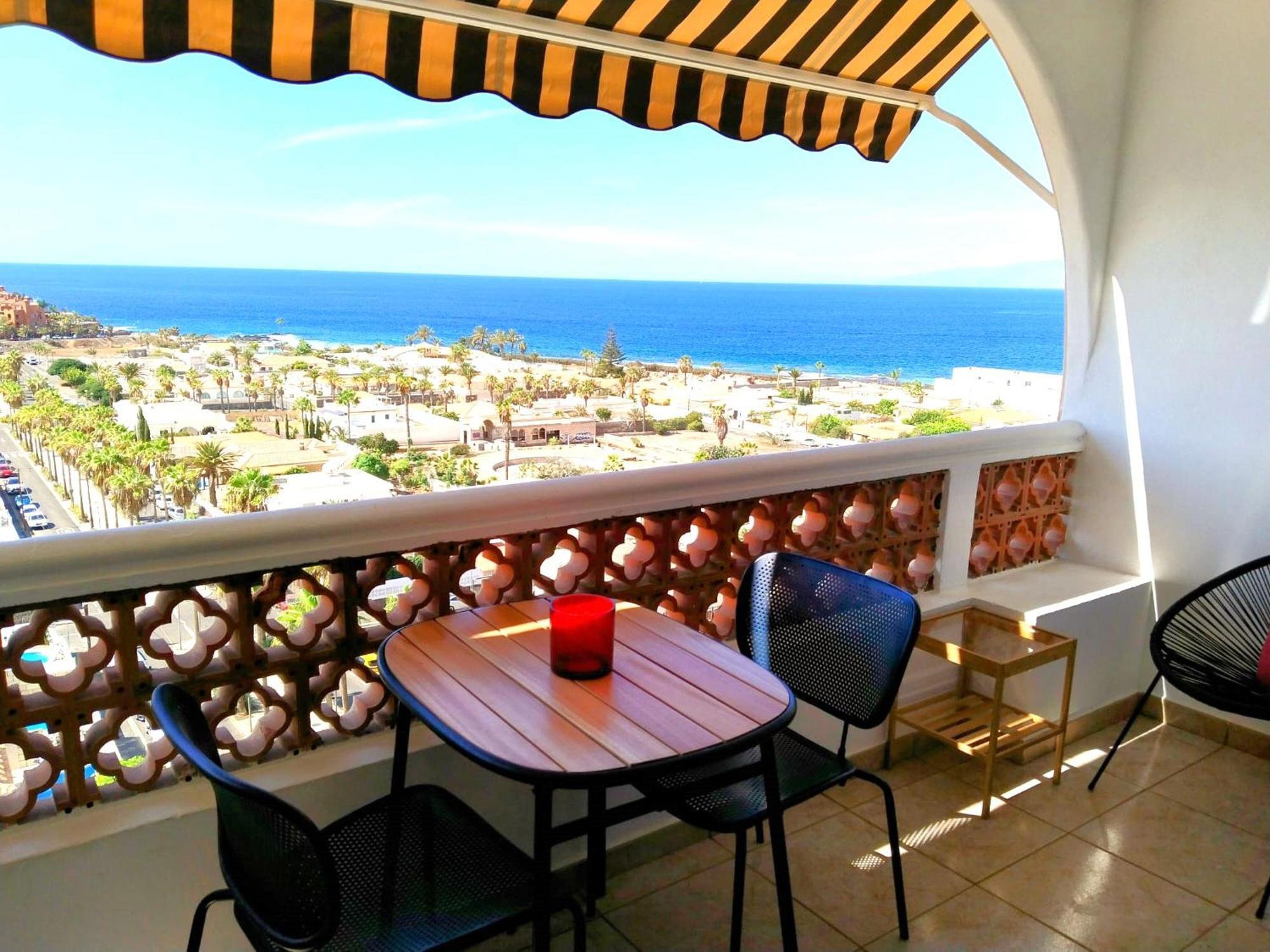 Palm-Mar Appartement Celeste 250M De L'Ocean Vue Mer Panoramique Zewnętrze zdjęcie