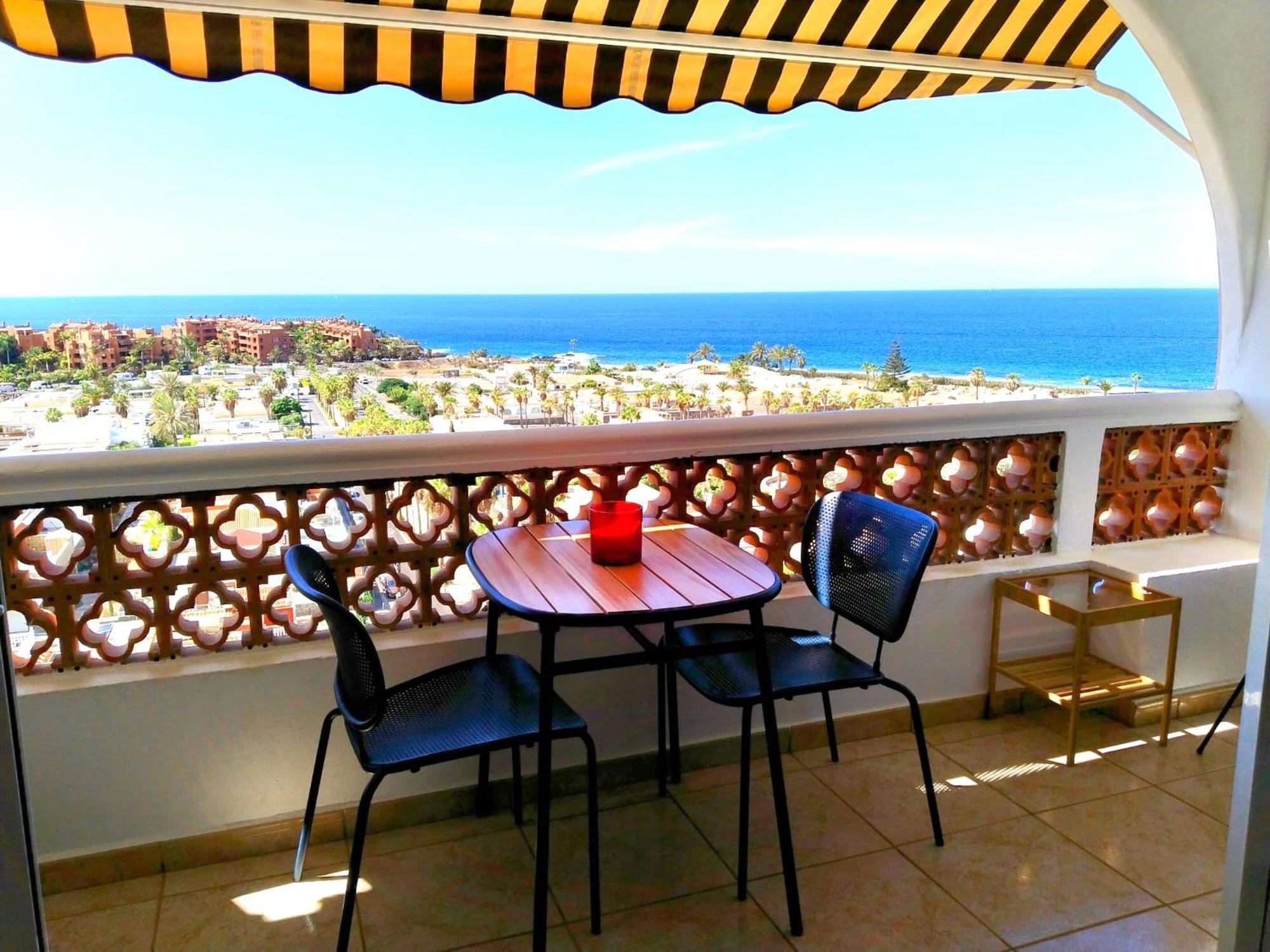 Palm-Mar Appartement Celeste 250M De L'Ocean Vue Mer Panoramique Zewnętrze zdjęcie