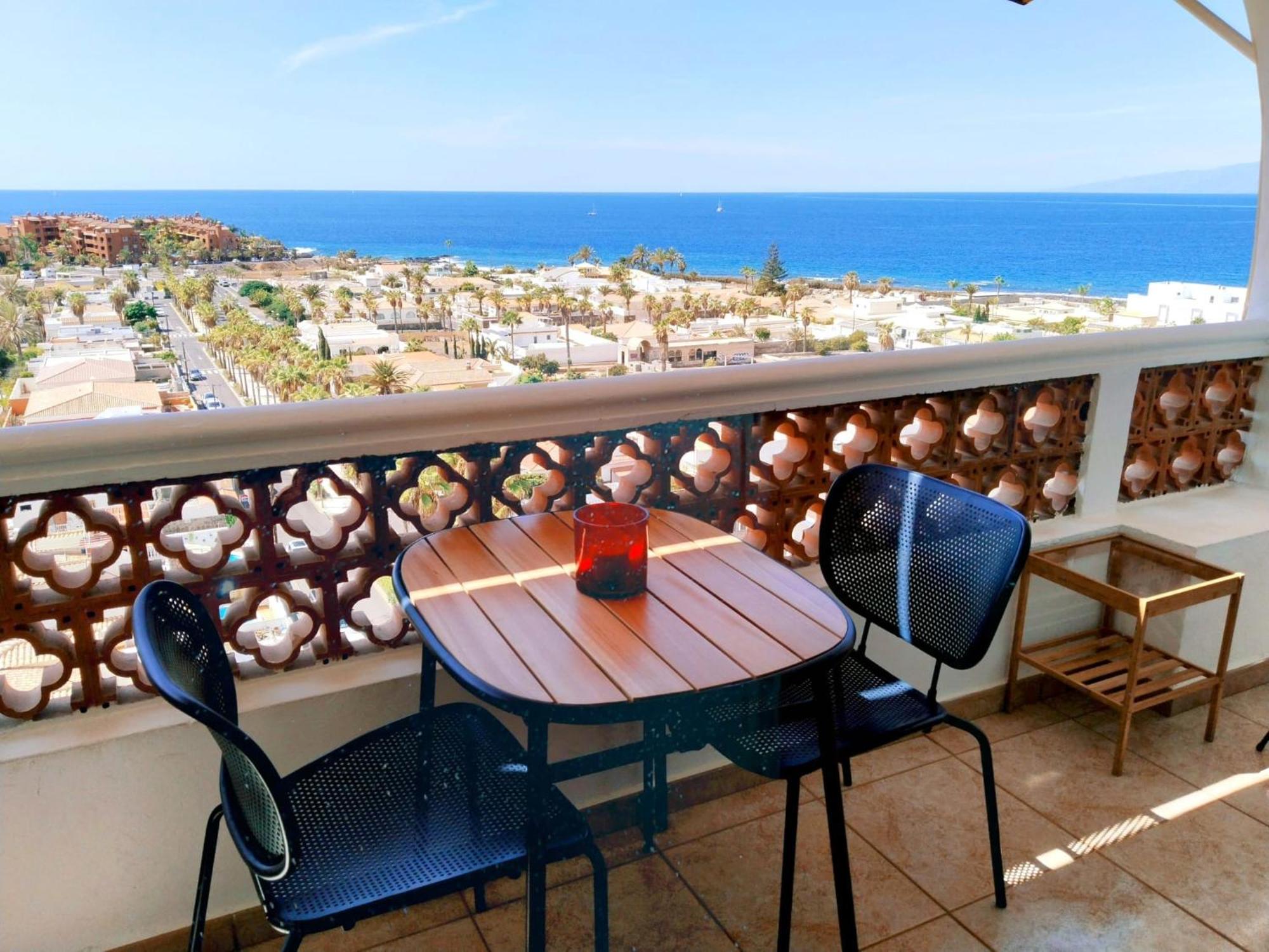 Palm-Mar Appartement Celeste 250M De L'Ocean Vue Mer Panoramique Zewnętrze zdjęcie