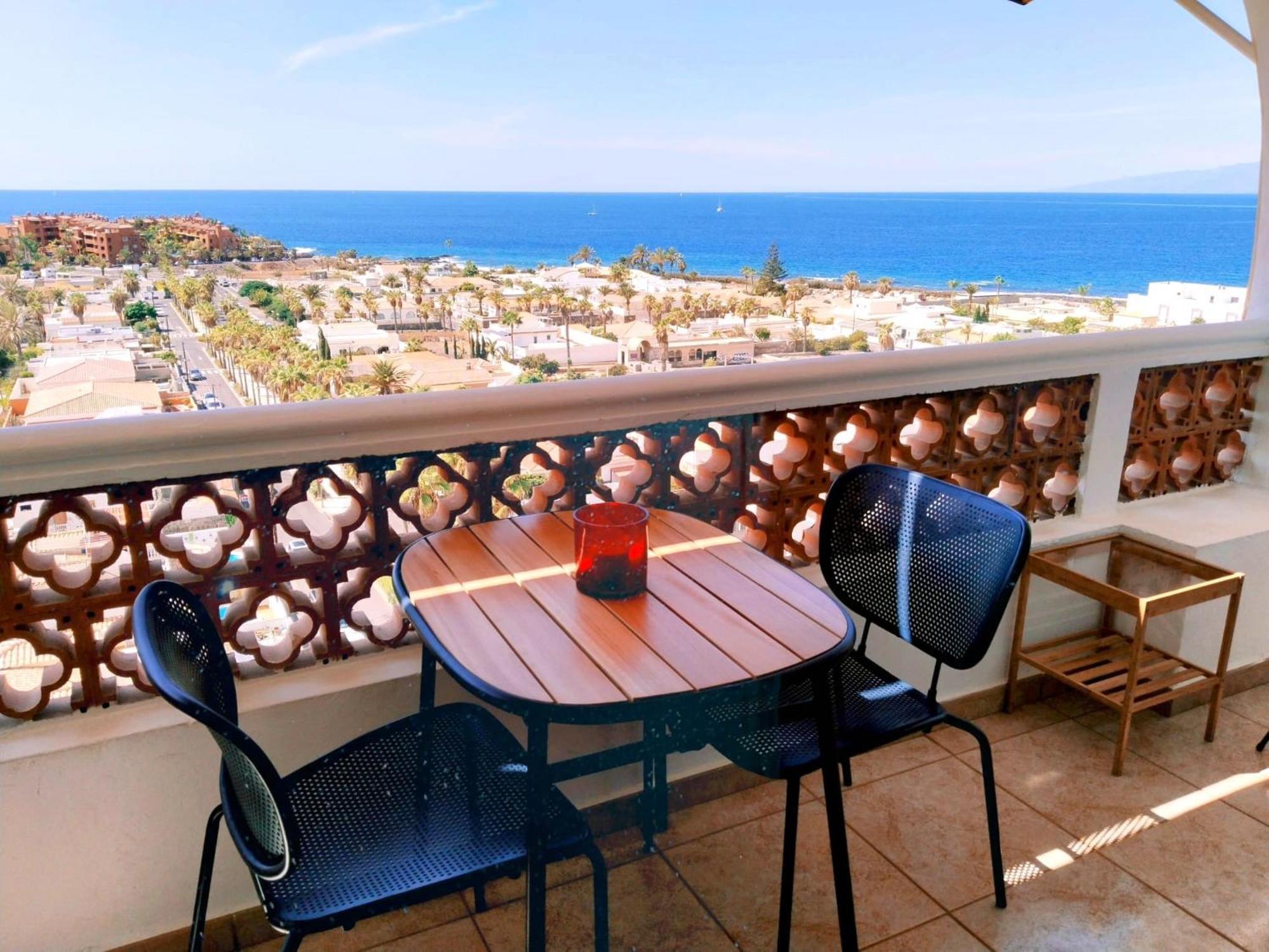 Palm-Mar Appartement Celeste 250M De L'Ocean Vue Mer Panoramique Zewnętrze zdjęcie